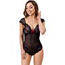 LIVCO CORSETTI FASHION Evelyn Bodysuit med Spetsdetaljer