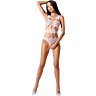 Teddy Body PASSION WOMAN BS083 med Spetsdetaljer