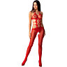 Bodystocking Passion Woman BS084 med Öppning i Grenen