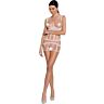 Bodystocking Passion Woman BS089 med Sexig Spetsdesign