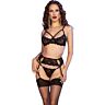 Lingerie Set CHILIROSE CR 4697 med justerbara remmar