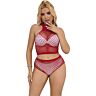 Lingerie Set Sublime 952402 Nät med Diamanter