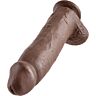 Dildo KING COCK 30.48 cm med sugkoppsbas