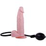 Uppblåsbar Dildo Baile 15 cm med Sugapparat
