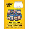 Boxers Diablo Picante Plus Size med rolig design