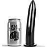 All Black 20cm Silikon Anal- och Vaginal Dilator