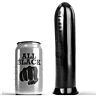 ALL BLACK 19cm Silicone Dildo