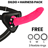DELTACLUB Strap-on Dildo 20cm Medicinsk Silikon