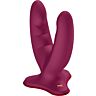 Double Dildo Fun Factory Ryde med handsfristimulering
