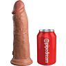 Realistisk Dildo King Cock Elite 20.3 cm med vibrationer