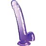 Dildo King Cock Clear med Realistisk Design