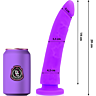 Dildo DELTACLUB 20 cm Medicinsk Silikon
