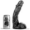 ALL BLACK Dildo 23cm