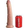 Realistiskt Dildo King Cock Elite 25,4 cm med Sugapparat