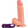 Vibrator SHEQU Adam Dildo med Fjärrkontroll 21cm