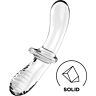 Satisfyer Crystal Dubbel Dildo med Dubbel Textur