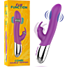 Vibrator FUN FUNCTION COMBI DOUBLE TAPPING med Dubbla Motorer