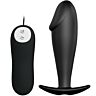 Anal Plug Pretty Love with 12 Vibration Modes and Penis Design