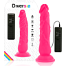 Diversia 21 cm Flexibel Vibrerande Dildo med Fjärrkontroll