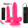Vibrator Diversia Flexibel Vibrerande Dildo 17cm