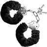 Esposas S Pleasures Furry Cuffs Black