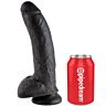 Dildo KING COCK 22.9 cm med sugkopp