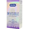 Durex Invisible Extra Glidmedel Kondomer - 12 Enheter