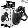 Chastity Cage ADDICTED TOYS LOCKED 10.5 CM med Ringar