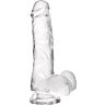 Dildo S Pleasures Transparent med realistisk design
