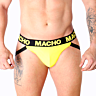 Jockstrap MACHO UNDERWEAR MX25A med Öppen Bakdesign