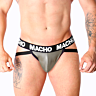 MACHO Jockstrap i Elastisk Imiterad Läder