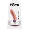 King Cock 6 Dildo med Sugapparat för Sele