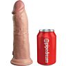 KING COCK Elite Vibrerande Realistisk Dildo 20.3 cm