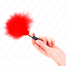 Plumer KINK IMPACT & TOUCH - RED GOLD METAL TICKLE FEATHERS 18 cm