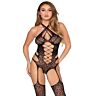 Bodystocking Leg Avenue Kink 89367 med öppna sidor
