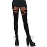 Strumpbyxor Leg Avenue Sömlös Opaque med Nätmönster