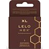 LELO HEX Respect XL Kondomer - Förbättrad Komfort för Större Storlekar