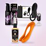 Premiumkit för par med vibrerande ring och fingervibrator
