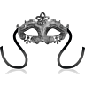 Bondage Mask OHMAMA Venetiansk Stil Silver