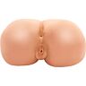 ACT Bubble Butt dubbelt orifice masturbator med bullet