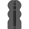 Masturbator ALL BLACK Pookie - Elegant Design