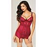 Chemise Unbranded 2-delad Mini Chemise med Strumpehållare