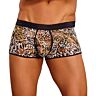 Leopardmönstrade Badshorts från Male Power | Bekväm stil