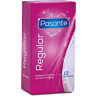 Pasante Regular Kondomer 12-pack - Naturlig avsmalnande form
