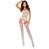 Bodystocking Passion BS119 med blommönster