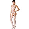 Bodystocking Passion Woman BS053 med Crotch Öppning