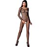Bodystocking Passion BS068 med spetsdetaljer