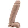 Realistisk Dildo GET REAL 25.5 CM med pulserande ådror