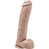 Realistisk Dildo Get Real 28 cm med Bollar för Intensiv Njutning