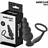 Analplug Addicted Toys Modell 5 med Penisring